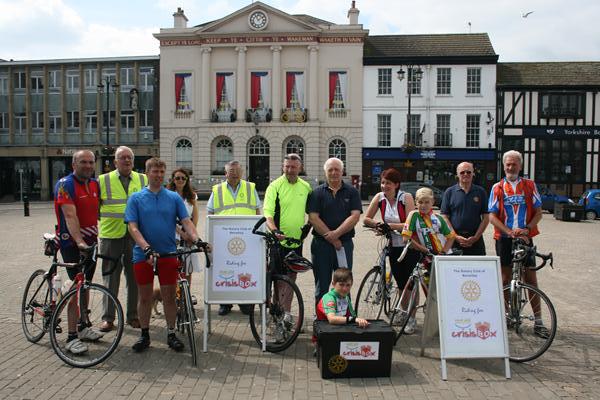 Beverley Rotary Club - Riding for Crisis Box - 22 June 2014 - 