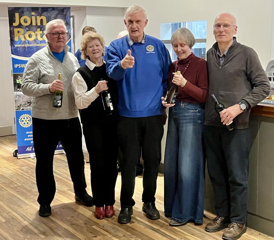 Quiz Night Winning Team