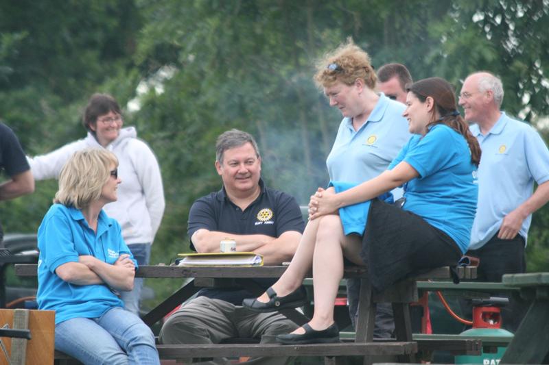 Young Carers' BBQ - Now why is he looking so happy?