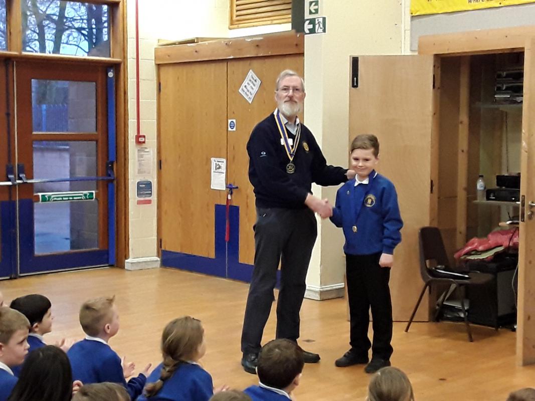 New president for Upperby Primary Rotakids Club