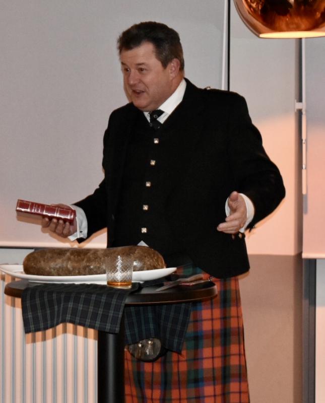 Burns Night at Eastleigh College - 20th January 2022 - 