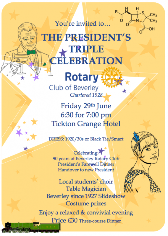 President's Triple Celebration - Invitation