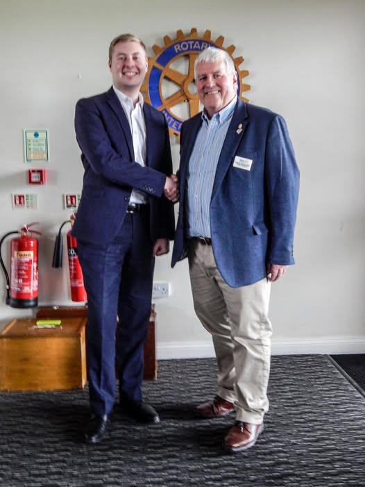  Jacob Collier MP and DG Philip Wilbourn