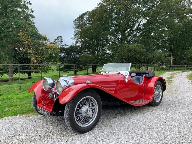 Jaguar SS100 in Classics on Show 2024