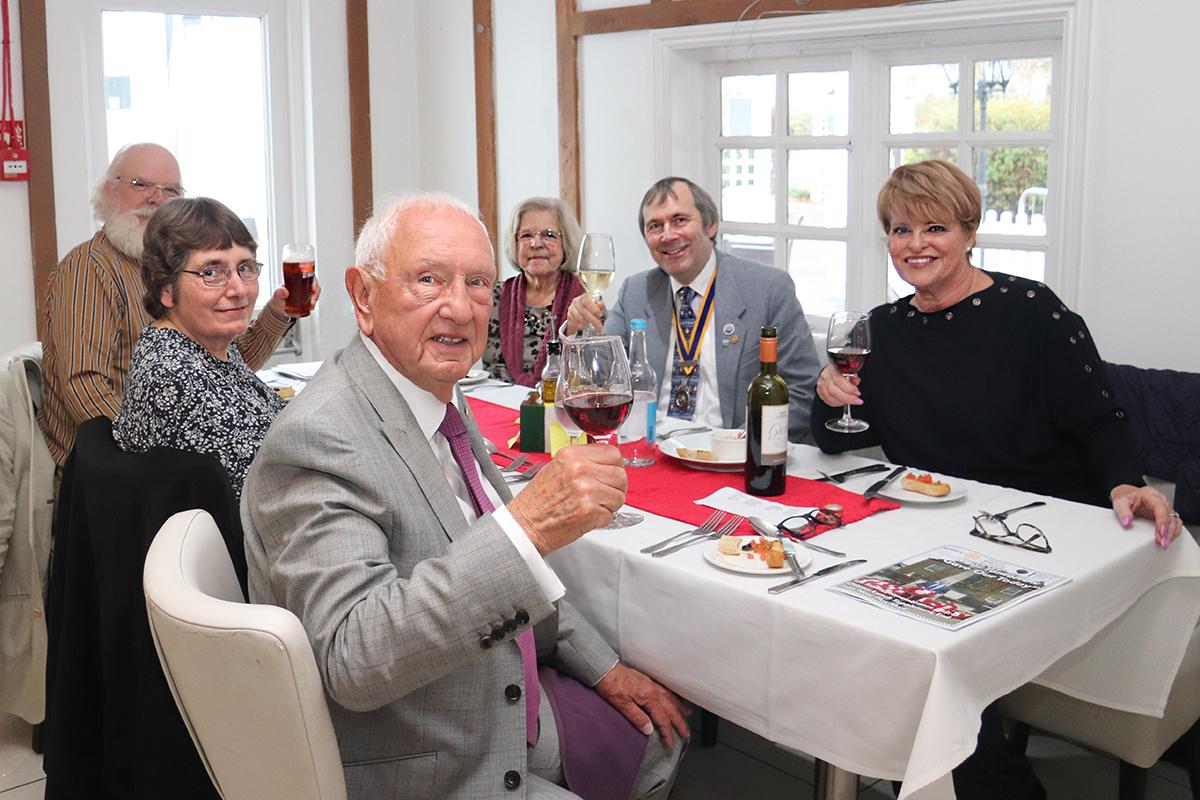 Top Table at the Christmas Lunch