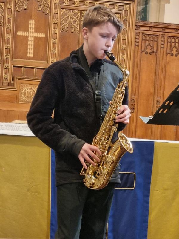 Wensleydale Young Musician of the Year - Jonty Ledbetter the Winner of the Wensleydale Young Musician of the Year