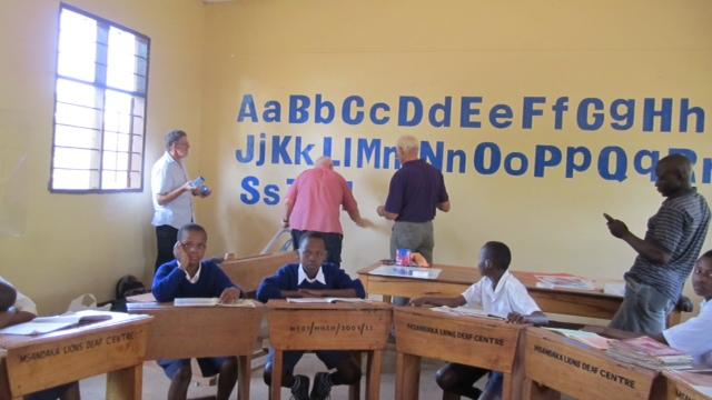 Working with special needs schools in Tanzania