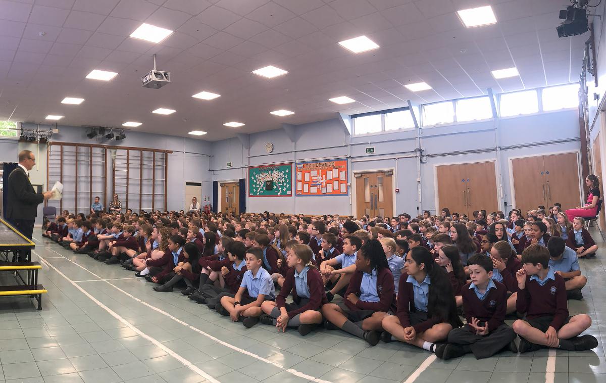 DG David Willis addresses the Assembly