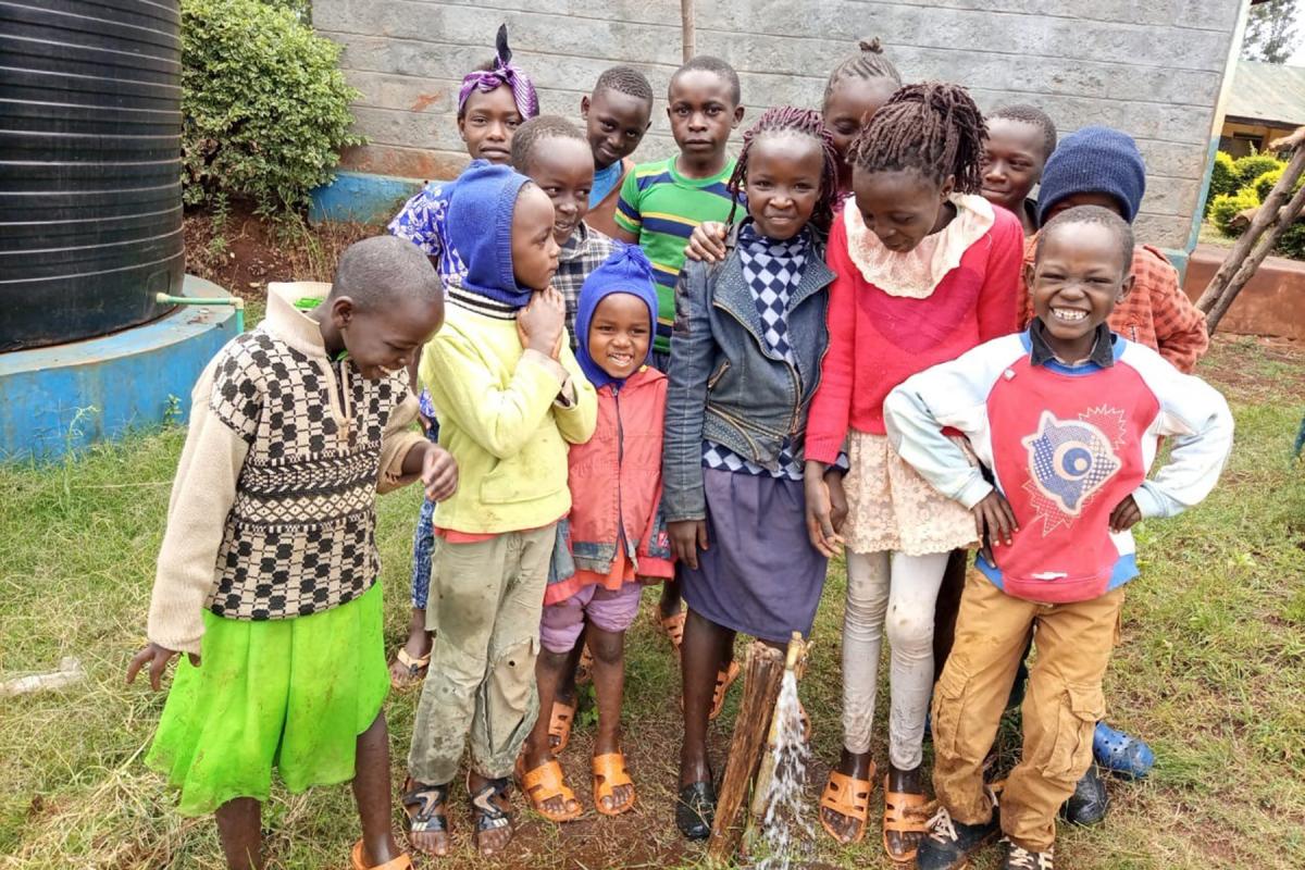 Make these Children Happy and Safe - Save them from impure unreliable water supplies.