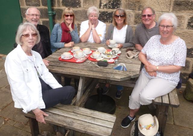 Apres lockdown - Kirkstall Abbey for coffee