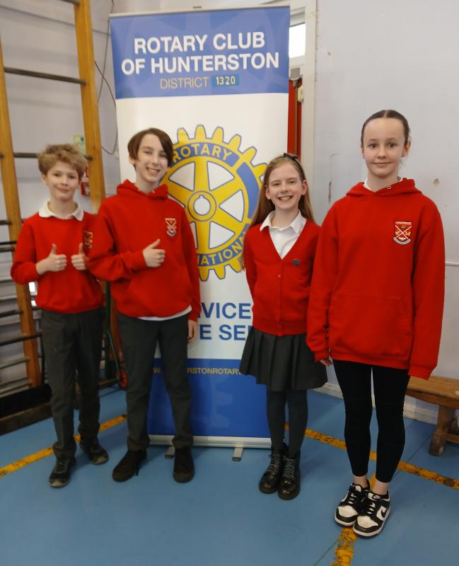 Ben, Owen, Iona and Lacey