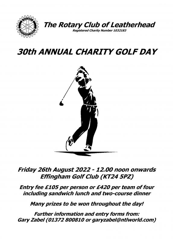 30th Charity Golf Day