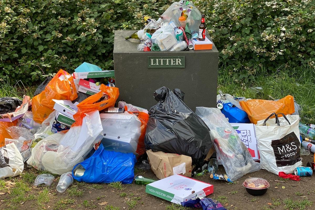 Tackling the litter problem - photo by John Cameron on Unsplash