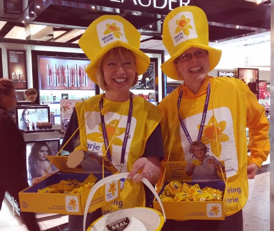 Marie Curie Collection at Heathrow T5 March 2017 - 