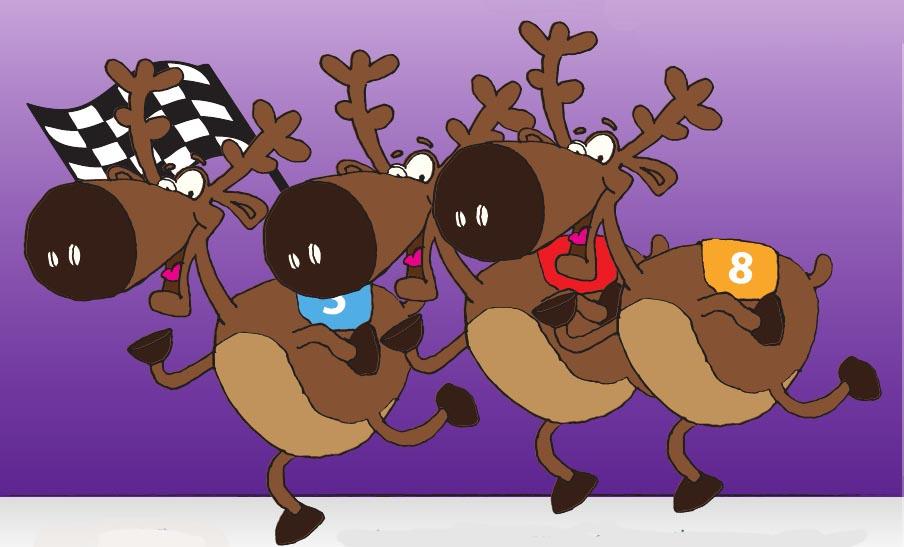 Ever wanter to race reindeers