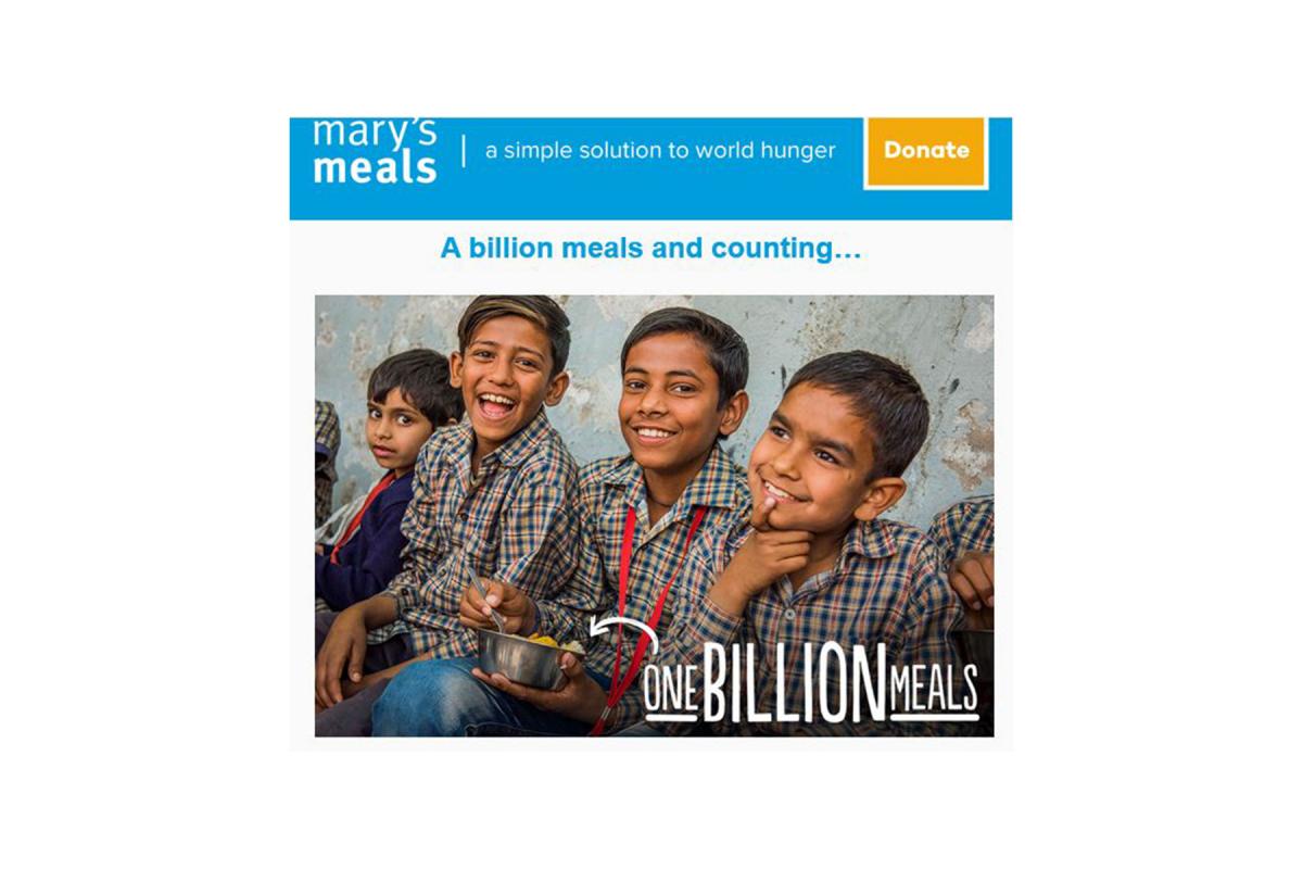 A Billion Mary's Meals