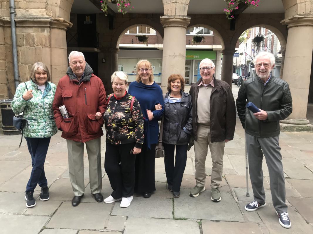 Club members at Shrewsbury