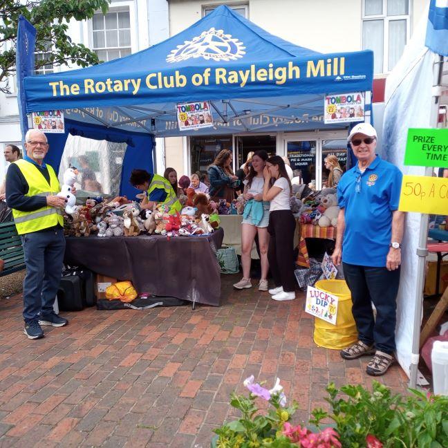 Happy Helpers at the “Cuddly Toy Tombola”