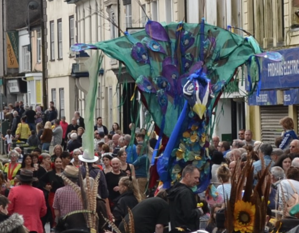 MayFest - The parade in Fore St.