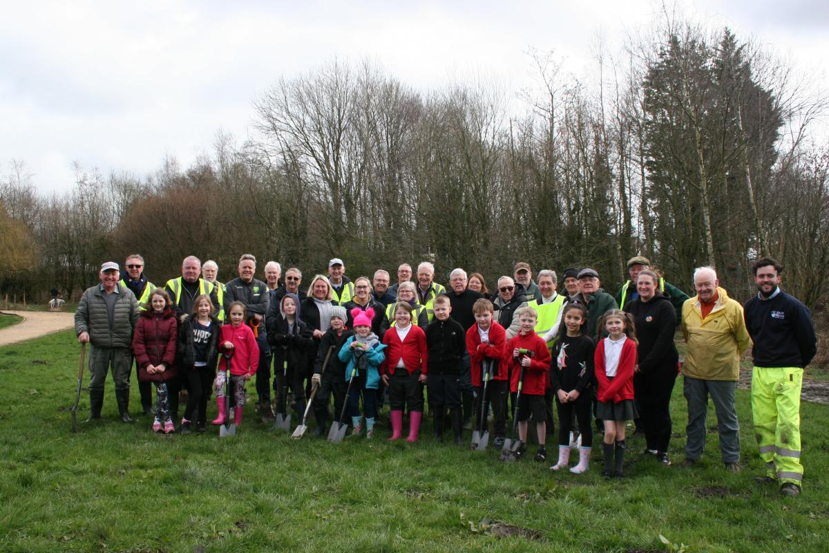 Community Tree Planting - The Merry Band of Tree Planters