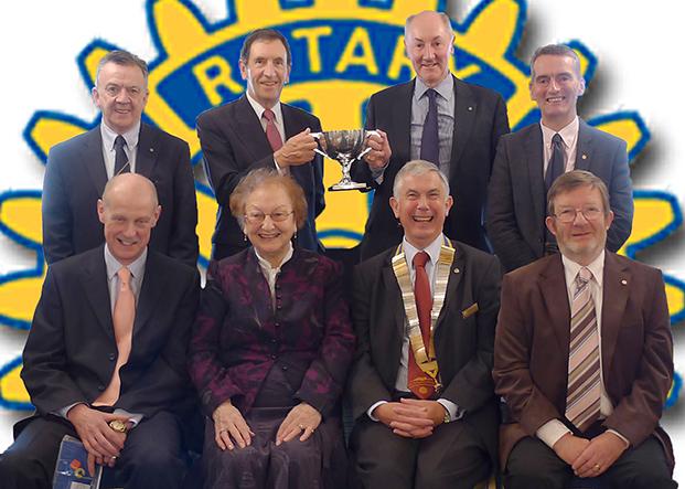 F.R. Jim Prentice, Ella Kennedy MBE, President Frank Kelly, Edmond Mansion
B.R. Aland Rankin, Ian Milton, Philip Allison, Stewart Wilson
