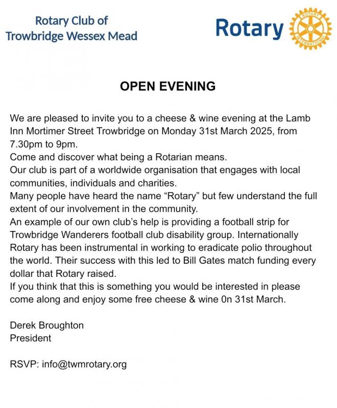 Open Evening March 2025