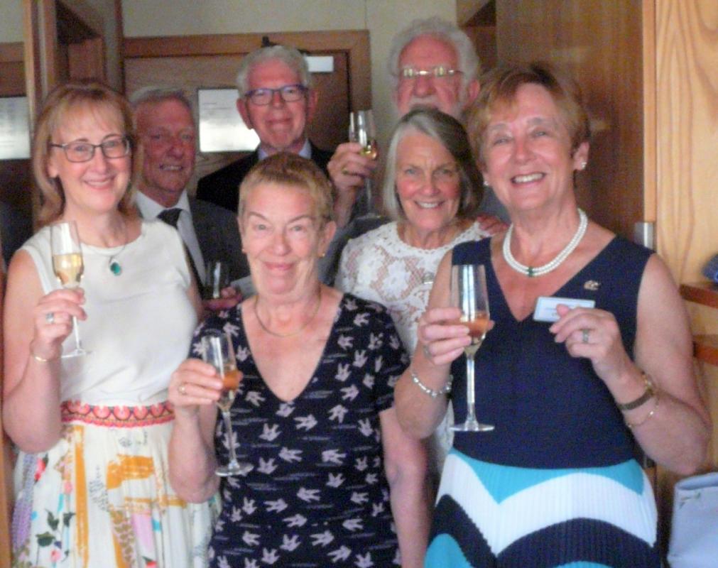 Michele, Ann, Hazel, Lynn, Alan, George and Harry