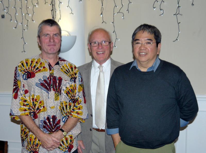 David with Mike Till and a colleague Robert Lee