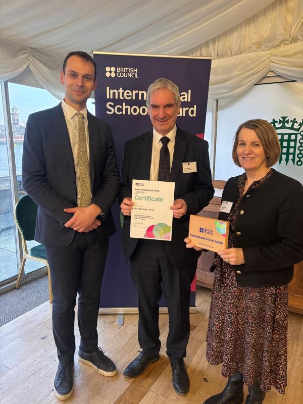Local Ashton in Makerfield MP, Josh Simons with Alan Birchall and Angela Finch at Westminster.