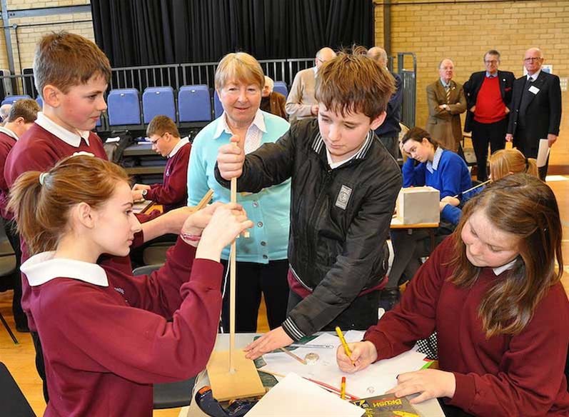 4 March 2011 - 92 local-school youngsters take part in Rotary Technology Tournament - 