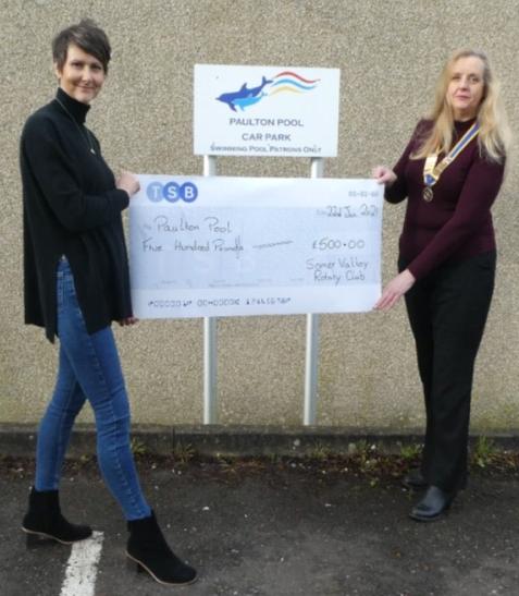 Paulton Pool cheque