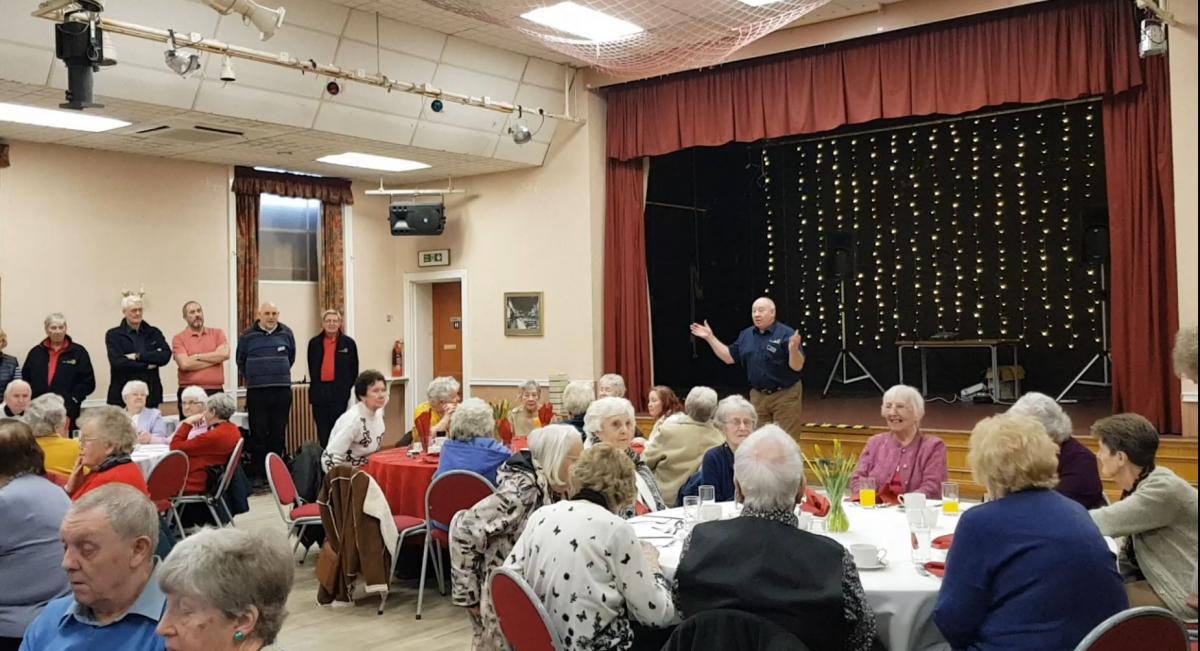 Pensioners' Party 2020 Rotary Northwich Vale Royal