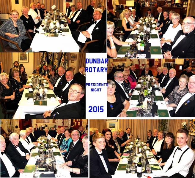 Rotary Club of Dunbar President's Night  - 