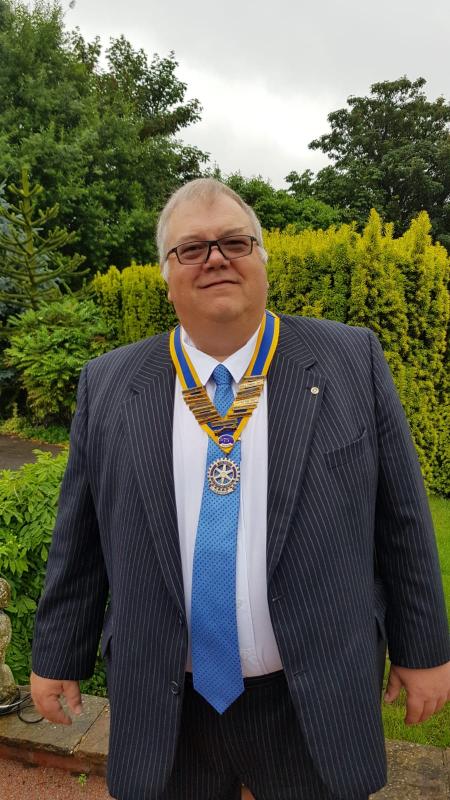 The 91st President of Grantham Rotary - Peter Chalk
