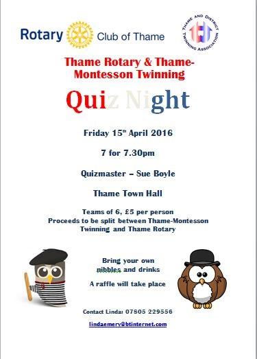 Quiz Night Poster