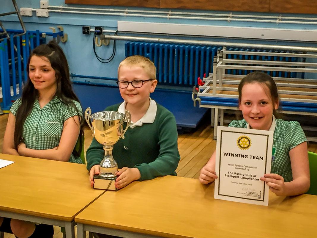 Youth Speaks Competition 2016 - Winning team - Green End School.