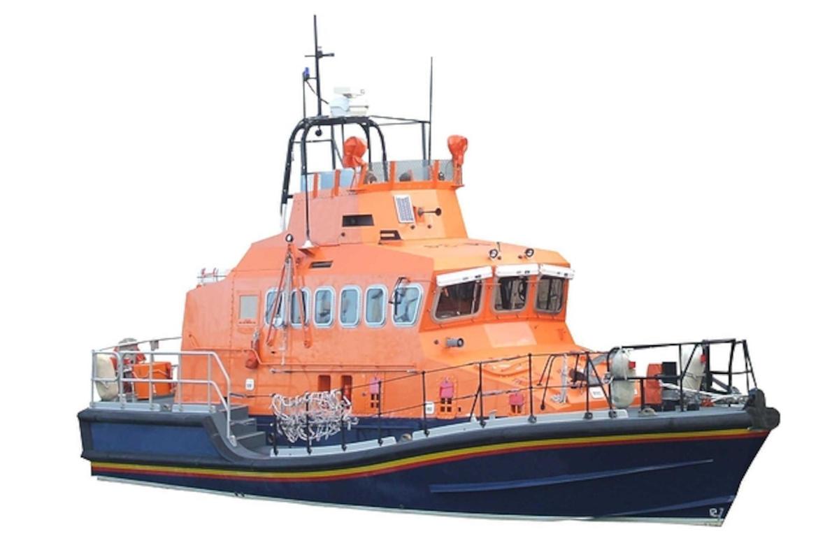 An RNLI lifeboat