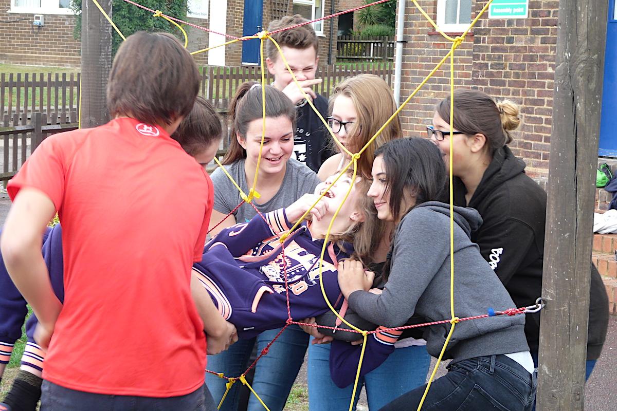 RYLA Spiders Web Exercise