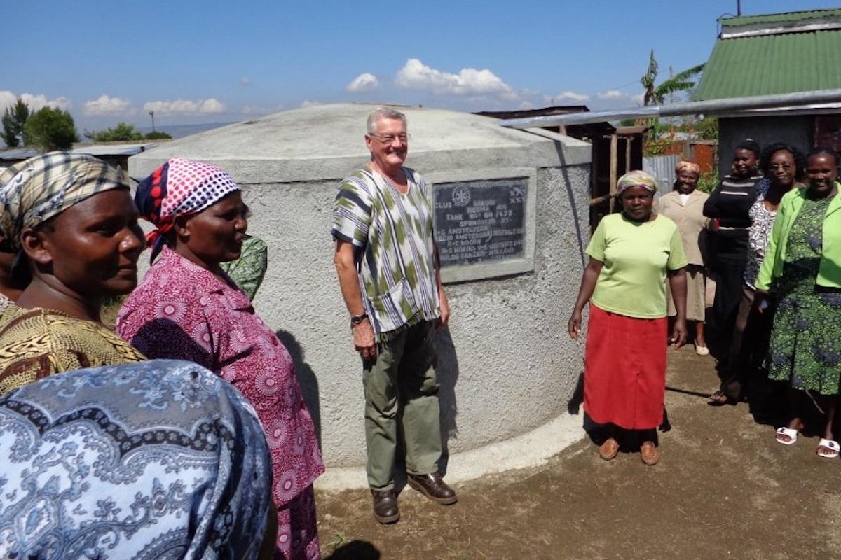 Rotary's Rainwater Harvesting 6T Project in Kenya