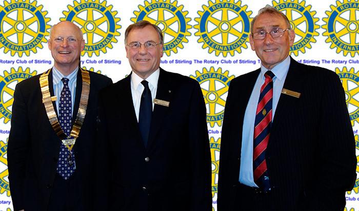 President Crawford, Ranald Ross-Watt, V.P. Martin Ross