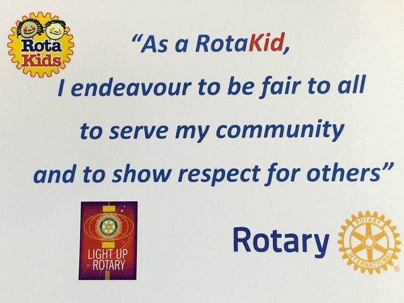 The RotaKids Pledge