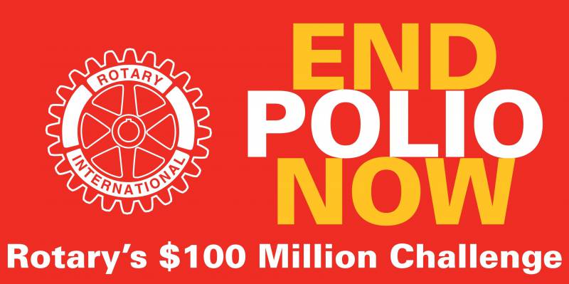 Please help Aylsham Rotary put an end to the terrible disease of Polio. Any donation, any how will be accepted.  