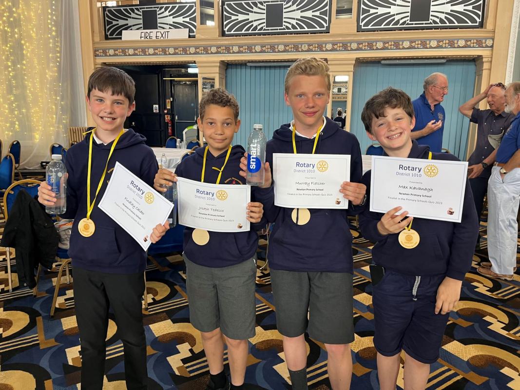 Newton Primary Win Final Round of District Primary School Quiz