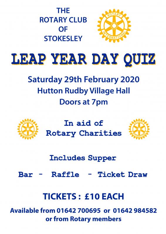 Rotary Leap Year Day Quiz