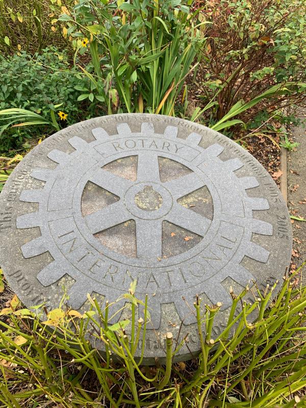 Our Rotary Wheel in the Mill Meadow garden.