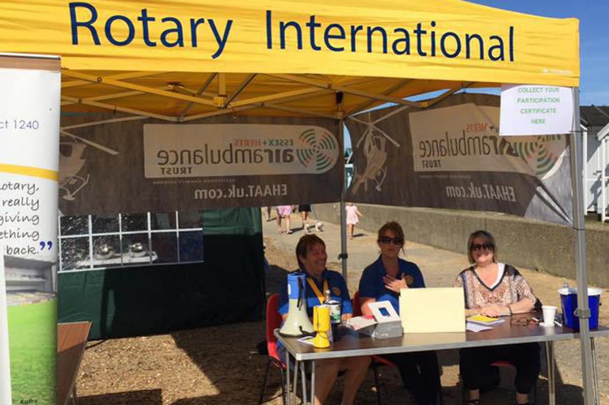 Rotary admin team at Brightlingsea Jog Walk Run