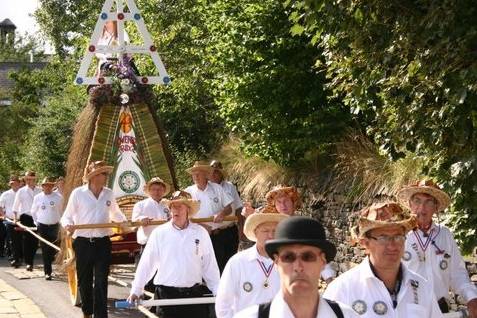 Sowerby Bridge Rushbearing  - The Rush Cart Procession