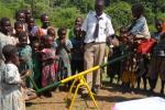 fund pre-school equipment for young children in Chibweya, Malawi - Equipment purchased by Salvantion Army with funds from Luton North R C and Wolfsburg R C Germany