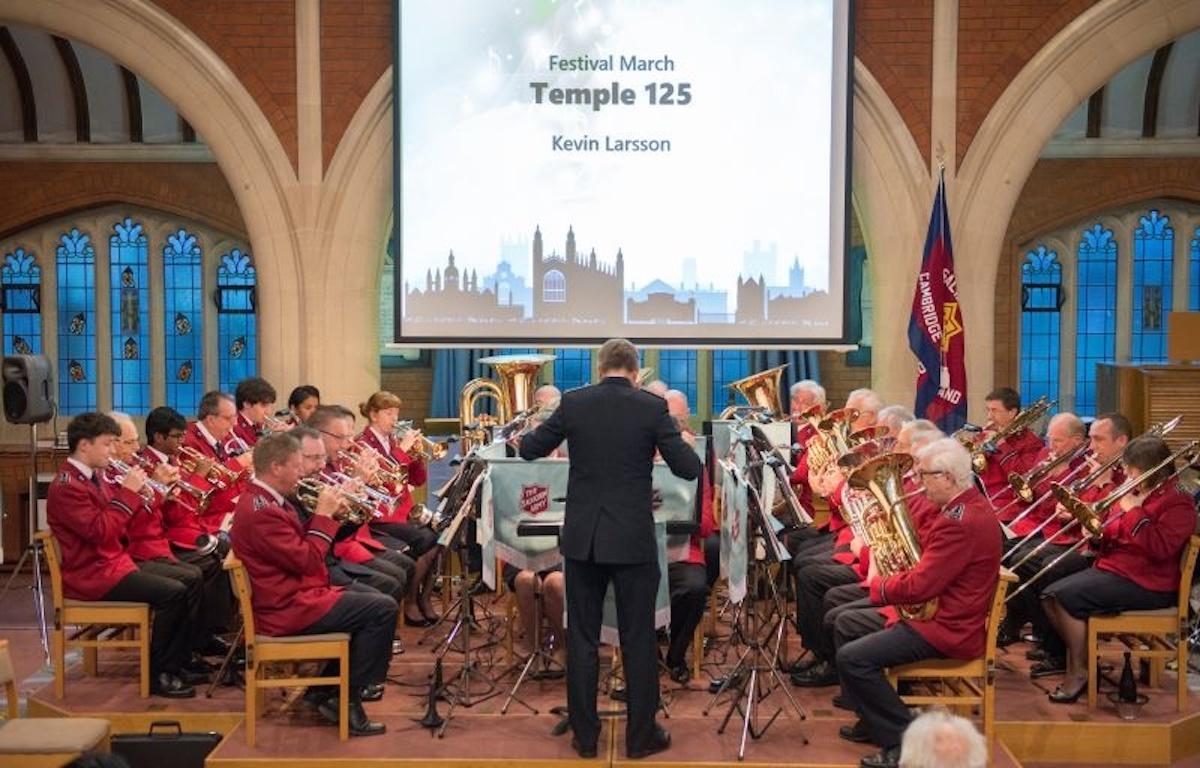 The Cambridge Salvation Army Band