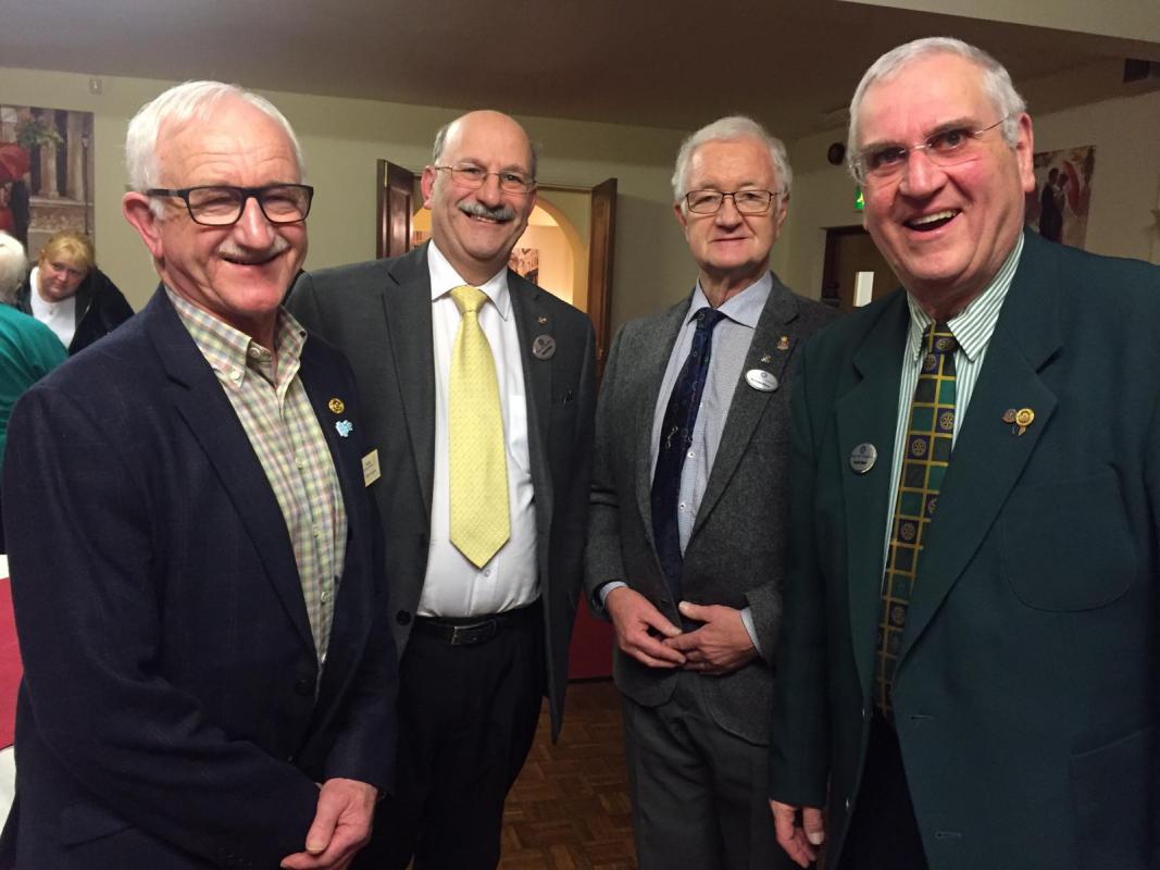 Last week saw Llandudno Rotary reviving an old Rotary custom of setting aside a week for members to visit other Rotary Clubs in the area, instead of their own Club